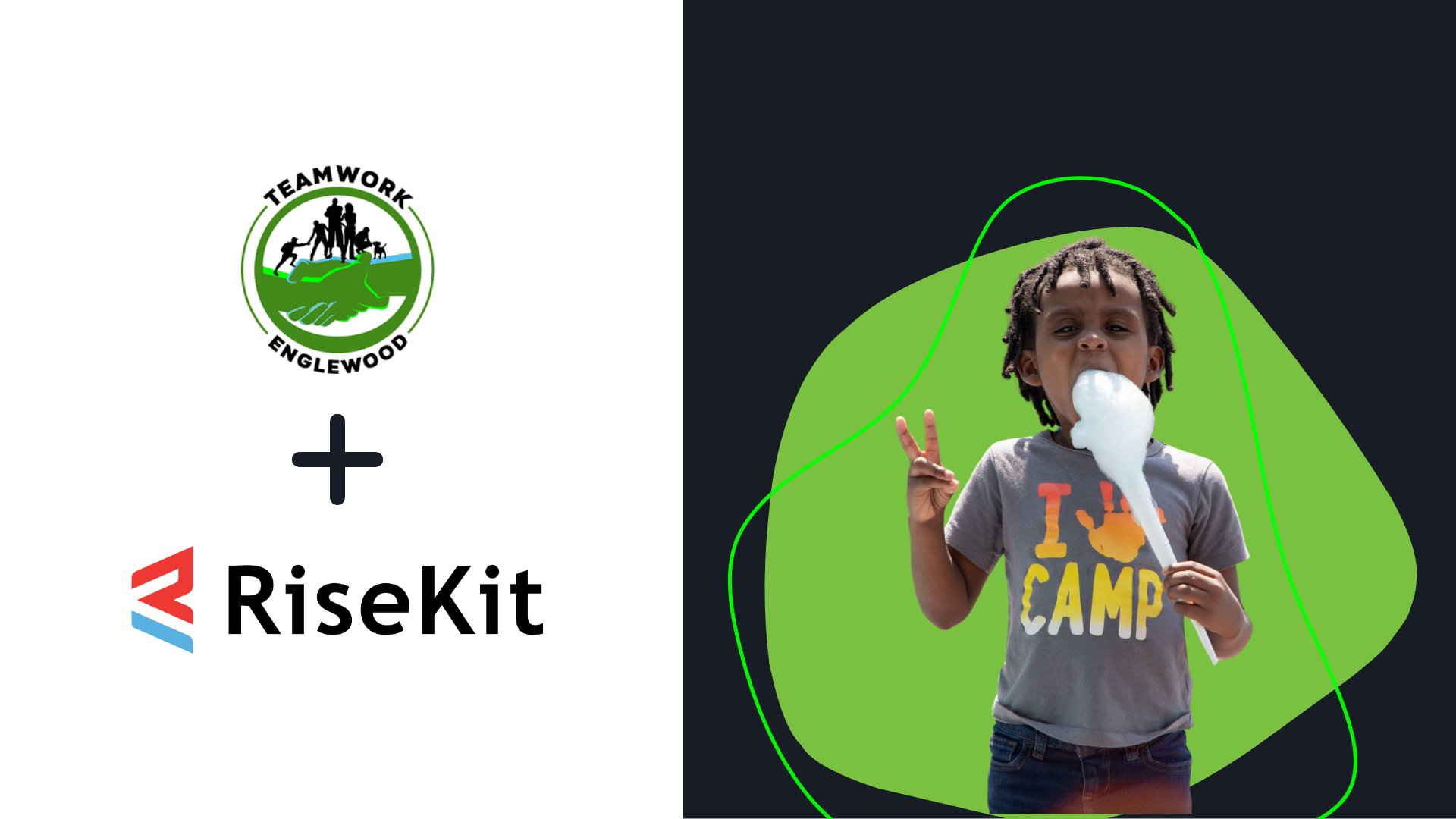 Teamwork Englewood and RiseKit logo