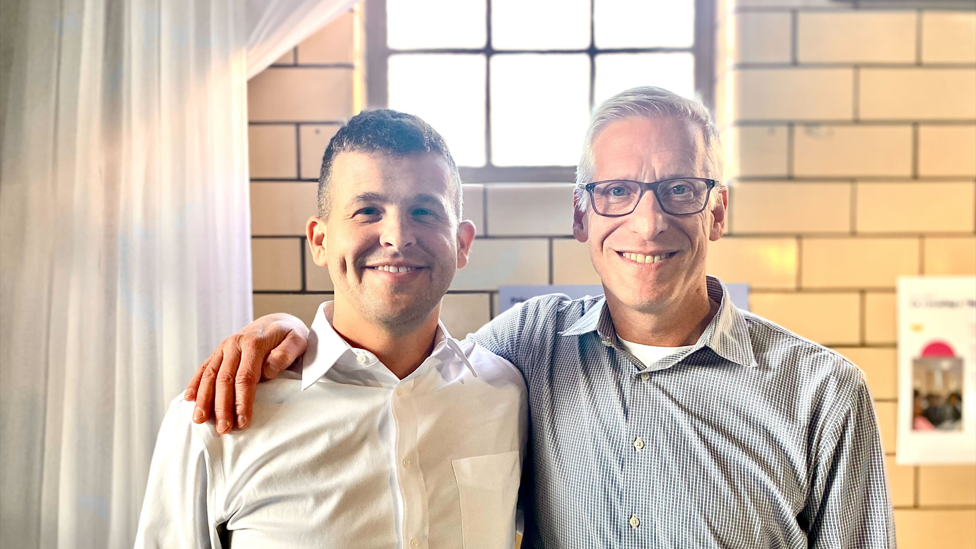 RiseKit founder Matt Strauss with new CEO Josh Glantz